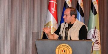 الرئيس السيسى من الأكاديمية العسكرية: لدينا ثقة بالله وعدالة موقفنا وإخلاص فى مسارنا