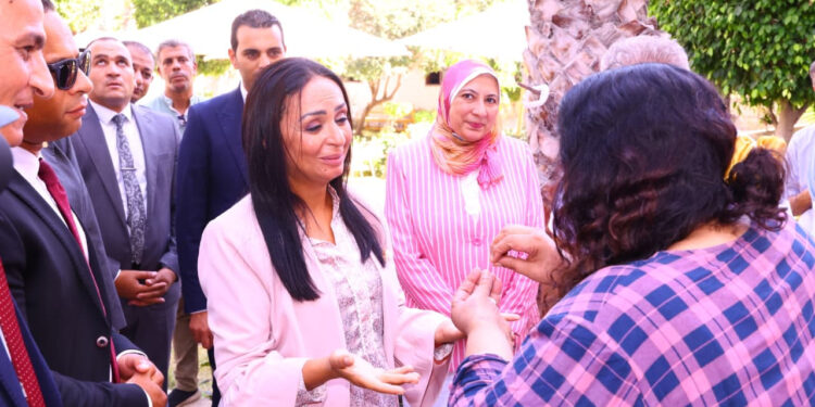 وزيرة التضامن الاجتماعي تفتتح أعمال تطوير دار الهدايا بالإسكندرية
