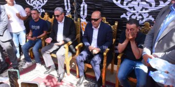 وزير العمل ومحافظ الغربية يزوران المصابين ضحايا حادث حريق مصنع بالمحلة الكبرى