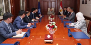 الفريق أسامة ربيع يبحث سبل التعاون الثنائي مع شركة CSTC الصينية لتطوير ترسانات وشركات الهيئة