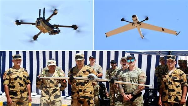 إستمرار التدريب المشترك النجم الساطع 2025 بقاعدة محمد نجيب العسكرية وعدد من القواعد