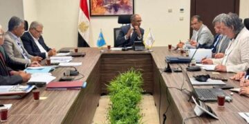 نائب وزير الإسكان يتابع موقف منظومة الصرف الصحي بمدينة دهب بمحافظة جنوب سيناء