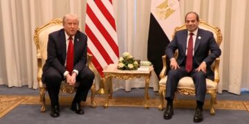 ترامب: الرئيس السيسى لعب دورا مهما للغاية في عملية السلام