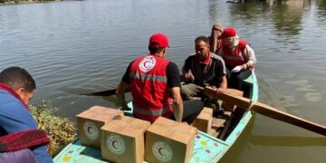 وزيرة التضامن الاجتماعي تتلقى تقريراً عن جهود الاستجابة لارتفاع منسوب نهر النيل بقرى محافظة المنوفية