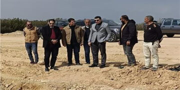 دفع العمل بمشروعات المرافق بالمرحلة العاجلة بمدينة سفنكس الجديدة