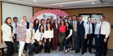 بنك قناة السويس ينظم يومًا توعويًا لموظفاته بالتعاون مع مستشفى السلام الدولي