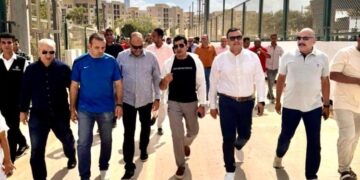 وزراء الشباب والرياضة والإسكان والعمل يتفقدون نادي النادي بالعاصمة الإدارية الجديدة قبل افتتاحه الرسمي
