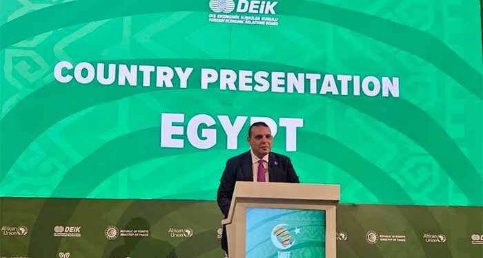 رئيس التمثيل التجاري المصري يشارك في منتدى الأعمال والاقتصاد: تركيا – أفريقيا بإسطنبول