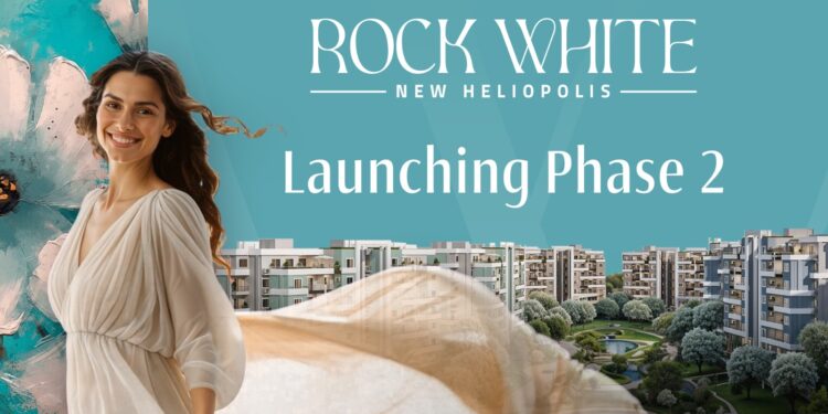 Rock Developments Launches 2nd phase of Rock White, a premium landmark in New Heliopolis.