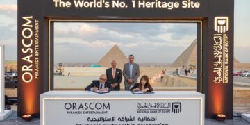 البنك الأهلي المصري يجدد شراكته مع أوراسكوم بيراميدز لتطوير خدمات منطقة الأهرامات