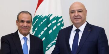 وزير الخارجية يلتقي الرئيس جوزاف عون في بيروت
