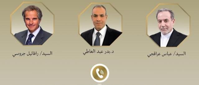 اتصالات لوزير الخارجية بشأن الملف النووي الإيراني