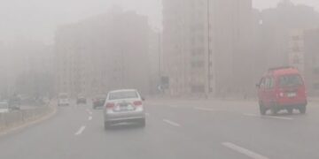 الطقس غدا مائل للبرودة وشبورة وأمطار