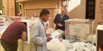 إقبال كثيف وانتظام لافت من  المصريين في الأردن على انتخابات مجلس النواب