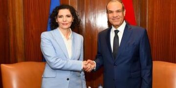 وزير الخارجية يلتقي مع مفوضة الاتحاد الأوروبى لإدارة الأزمات