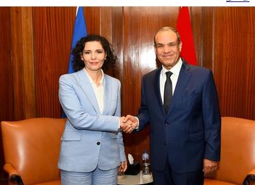 وزير الخارجية يلتقي مع مفوضة الاتحاد الأوروبى لإدارة الأزمات