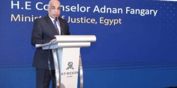 وزير العدل يشهد إطلاق فعالية ينظمها البنك الدولي بعنوان “الابتكار في العدالة في مصر”