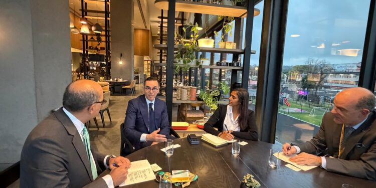 وزير الاستثمار يلتقى المدير التنفيذى لشركة BCG – Boston Consulting Group بواشنطن