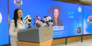 وزيرة التضامن تشهد إجراء القرعة الإلكترونية لاختيار 12 ألف حاج من المتقدمين لحج الجمعيات الأهلية