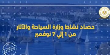 أبرز أنشطة وزارة السياحة والآثار خلال أسبوع