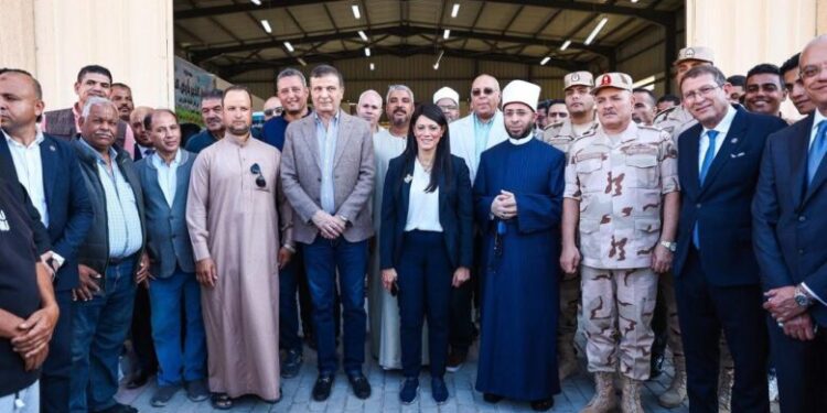 QNB مصر يدعم التنمية الزراعية في سيناء بتسليم مشروعات جديدة للمنتفعين