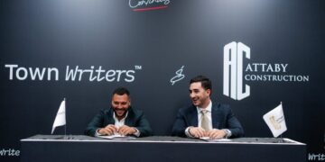 تاون رايترز تعلن عن شراكة استراتيجية مع عتّابي للتشييد و الصناعة باستثمارات إنشائية بقيمة ٥.١ مليار جنيه لمدة عامين 