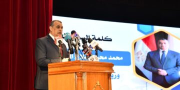 وزير الدولة للإنتاج الحربي يشهد مراسم الاحتفال بالعيد الـ ( 71 ) للإنتاج الحربي