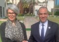 وزير الخارجية يلتقي مبعوثة الاتحاد الأوروبي للقرن الأفريقي