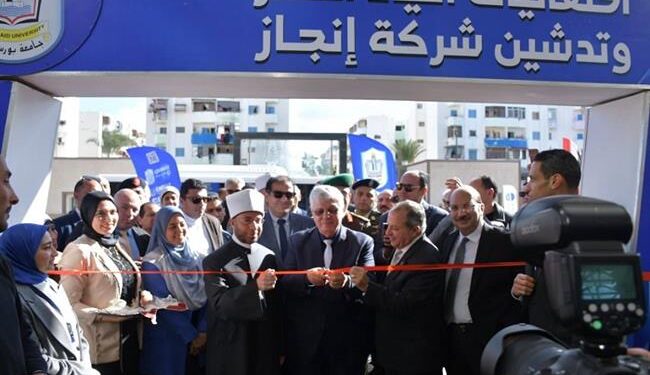 وزيرا التعليم العالي والأوقاف والمحافظ يفتتحون مستشفى جامعة بورسعيد بتكلفة مليار جنيه