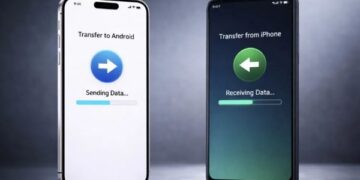 آيفون يسمح بنقل البيانات إلى أندرويد بضغطة واحدة