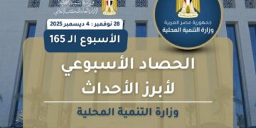 أبرز أنشطة وزارة التنمية المحلية خلال أسبوع