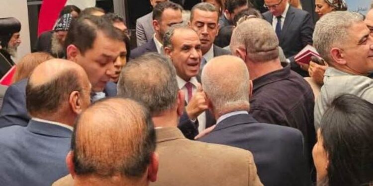 وزير الخارجية يلتقي بأعضاء الجالية المصرية في ألمانيا