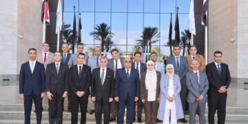 وزير العدل يلتقي وفداً من ممثلي مصلحة الخبراء