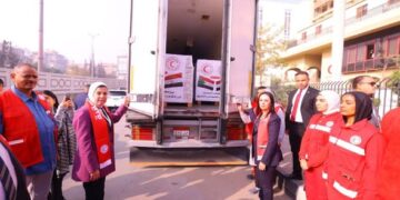 وزيرة التضامن الاجتماعي تطلق قافلة مساعدات إنسانية لدعم الأشقاء في السودان