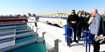 وزير الإسكان يتفقد المشروع السكني “جنة 4”  ومحطة تنقية المياه بمدينة الشيخ زايد