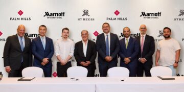 بالم هيلز توقع اتفاقية استراتيجية مع مجموعة ماريوت العالمية لتطوير فندق «سانت ريجيس، بالم هيلز– الجيزة»