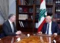 الرئيس اللبناني يستقبل وزير البترول والثروة المعدنية والوفد المرافق