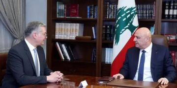 الرئيس اللبناني يستقبل وزير البترول والثروة المعدنية والوفد المرافق