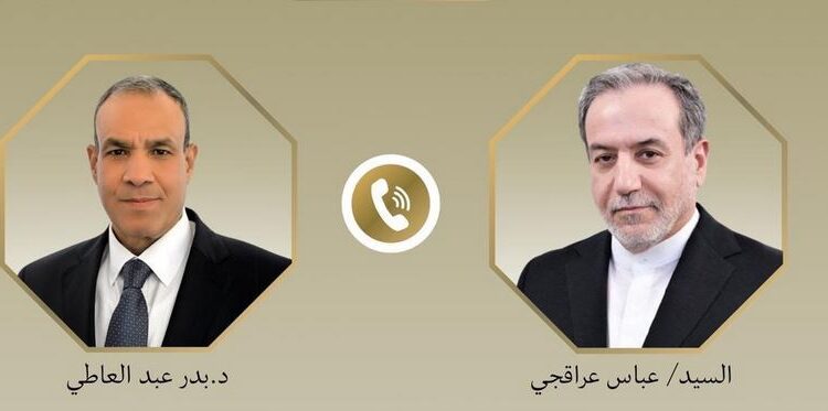 اتصال هاتفي بين وزير الخارجية ونظيره الإيراني