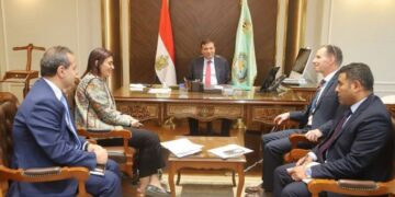 وزير الزراعة يلتقي مدير برنامج الأغذية العالمي بمصر لمتابعة مشروعات التعاون المشترك