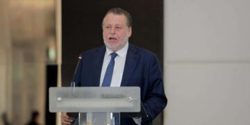 محافظ البنك المركزي يلقي الكلمة الرئيسية في الاجتماع السنوي حول الاستقرار المالي