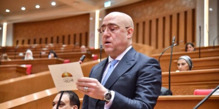 انتخاب الدكتور عاصم الجزار وكيلاً أول لمجلس النواب خلال الجلسة الافتتاحية