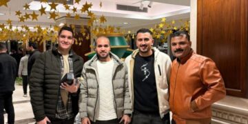 البنك الأهلي المصري يشارك موظفيه احتفالات العام الجديد