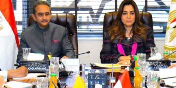 وزيرة التنمية تلتقي نظيرها الهندي لبحث تعزيز التعاون البيئي بين البلدين