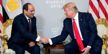 السيسي يثمن اهتمام الرئيس ترامب بمحورية قضية نهر النيل لمصر