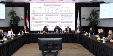 الهيئة العامة للاستثمار والمناطق الحرة تستقبل وفد مجلس الأعمال المصري الكندي