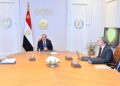 الرئيس السيسي يجتمع مع رئيس الوزراء ووزير البترول