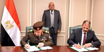 إدارة الإشارة للقوات المسلحة توقع بروتوكول تعاون مع وزارة الكهرباء والطاقة المتجددة