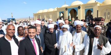 افتتاح مسجدَي الحميد المجيد بحلايب والسميع العليم ببرنيس احتفالاً بالعيد القومي للبحر الأحمر