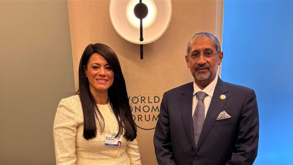 وزيرة التخطيط تلتقي الرئيس الجديد للمصرف العربي للتنمية الاقتصادية في أفريقيا